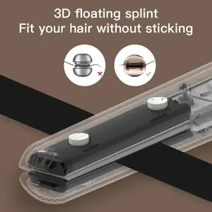 Fer à Lisser Électronique Diamant Cristal à Vendre Chaude avec Ion Négatif, Lisseur et Boucleur 2-en-1 pour Cheveux - Product Image 2