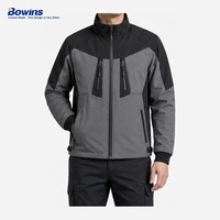 Jaket Outdoor Pria Anti Angin, Anti Air, dan Bernapas dengan Jahitan Taped untuk Manufaktur OEM