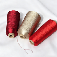 Fil à broder en filament 100 % polyester AUDIS en gros, 108D/2, haute ténacité, mercerisé, teint pour la couture et le crochet