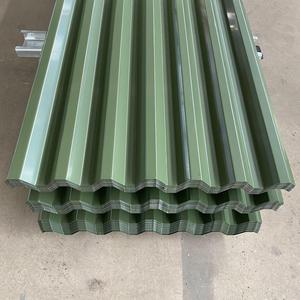 Farb beschichtetes Bild Galvalume Wellpappe Ppgi Stahl Wellpappe Dachziegel Gi Sheets Preis Spule - Product Image 4