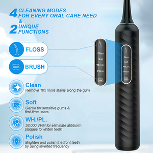 Brosse à dents 3-en-1 recommandée par <span class=keywords><strong>le</strong></span> dentiste Water Flosser Élimination du <span class=keywords><strong>tartre</strong></span> Blanchiment <span class=keywords><strong>pour</strong></span> <span class=keywords><strong>le</strong></span> marché américain/européen Certifié CE/FDA - Product Image 3