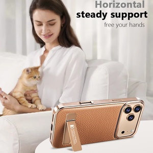 Funda Magnética de Cuero PU para iPhone 17, 13 Pro Max, 14, 15, 16 Plus, 17 Air, con Soporte Oculto y Cubierta Protectora - Product Image 2