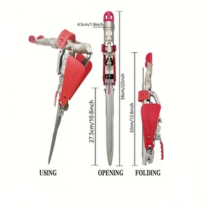 <span class=keywords><strong>ที่</strong></span><span class=keywords><strong>วาง</strong></span>คันเบ็ดตกปลาอัตโนมัติ สแตนเลส พับได้ ตั้งพื้น รองรับคันเบ็ด สำหรับอุปกรณ์ตกปลา - Product Image 3