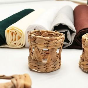 Factory-direct Sale Hand-woven Modern Minimalist Style Napkin Rings <b>Clips</b> Hotel Use - Product Image 4