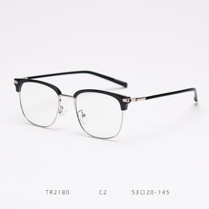 GWTNN OEM <span class=keywords><strong>Yakin</strong></span> Gozluk 2022 TR90 Lunettes de mode rétro à monture carrée en métal - Product Image 3