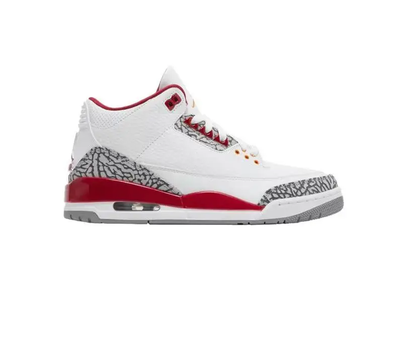 Hotsale Basketball Shoes luca jordan3 retro cardinal red racer blue pine green cool grey laser orange men women Sports Sneaker