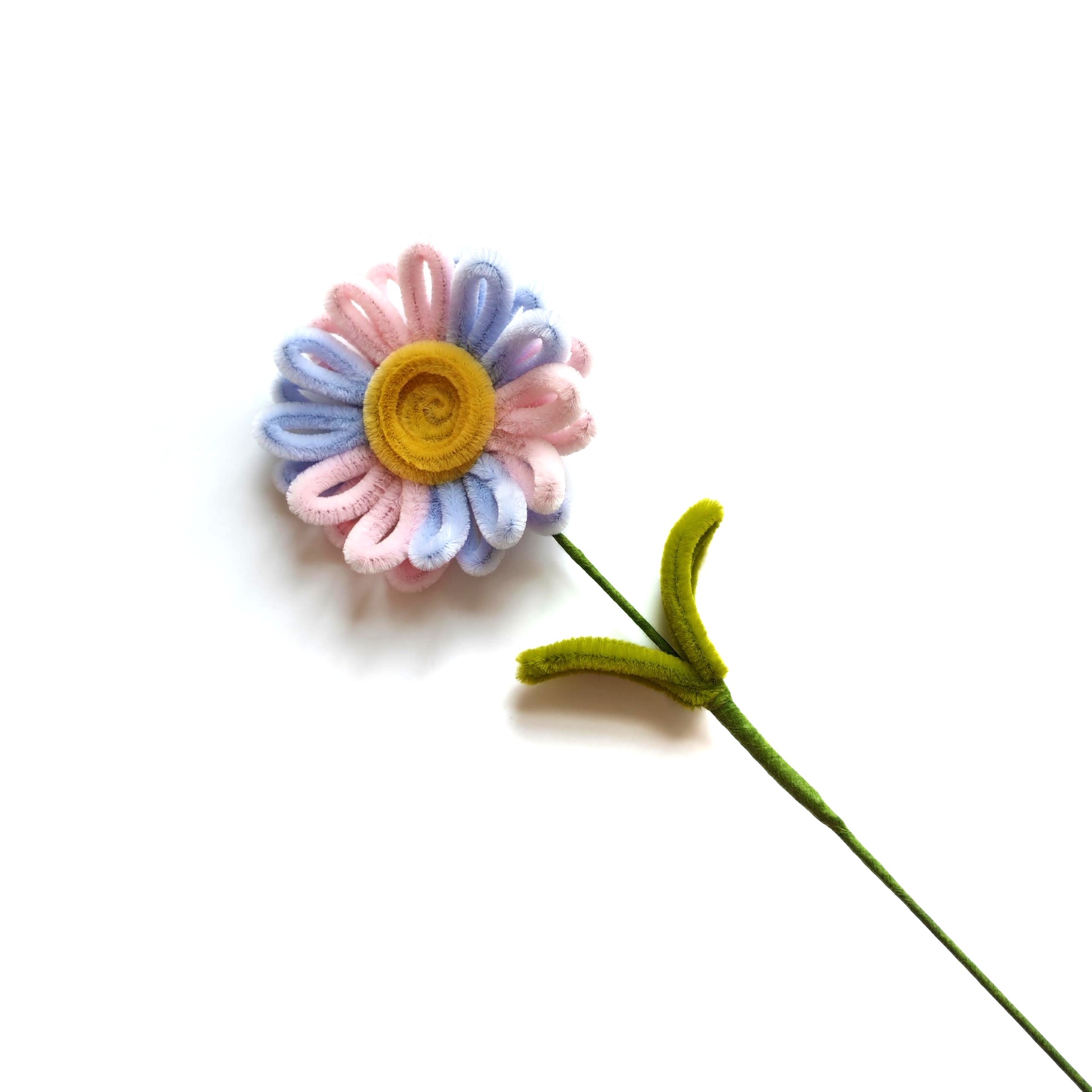 Finished sunflower [light purple & light pink]