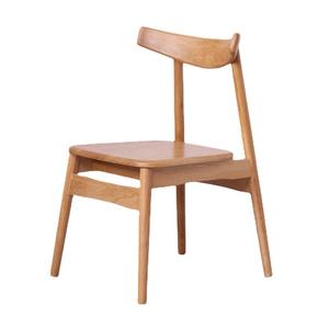 Silla de comedor de madera maciza de cerezo nórdico de estilo coreano, silla de comedor estable de diseño moderno minimalista para uso doméstico y en restaurantes - Product Image 5