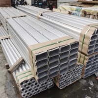 Profilé en alliage d'aluminium extrudé sur mesure 6063 5083 7075 anodisé carré T3-T8 Services industriels de cintrage et de soudage