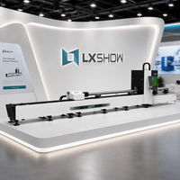 LX62TE Coupe-tube laser robuste très demandé pour la découpe de tubes en acier inoxydable, de profilés en H et de profilés en acier