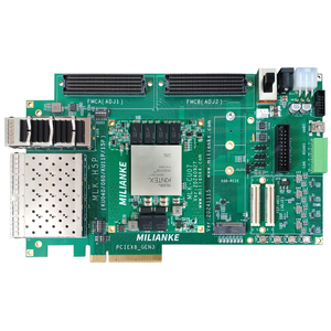MILIANKE Kintex UltraScale+ ซีรีส์ MLK-H5P-CU03/07-KU040/060/15P บอร์ดพัฒนา SFP+ PCIe3.0*8 QSFP อินเทอร์เฟซ 16.375Gbps MLK - Product Image 1