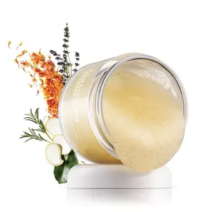 OEM 100ml 100% Natural Face Cleanser Exfoliating Facial And Body Peeling Polish Scrub Gel