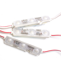 Module LED Samsung 12V 1.5W Monochrome Étanche SMD5730 à Injection Certifié ROHS pour Éclairage Extérieur Vert avec Design Coréen