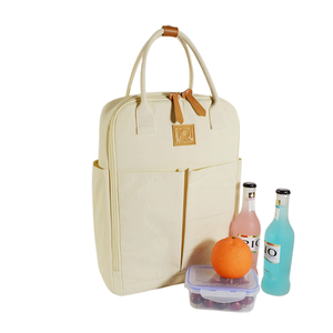 Bolsa de Lona de Algodón Ecológica, Resistente y Reutilizable para una Botella de Vino, con Logotipo Impreso - Product Image 1