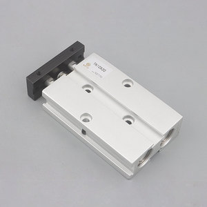 Cylindre pneumatique à double axe et double tige Yingsen TN10X20, corps en aluminium, actionneur pneumatique - Product Image 1