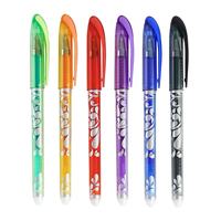 Stylo gel effaçable multicolore G9003 avec gomme, stylo gel personnalisé en gros pour le bureau et l'école