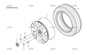 Pneus ZR BYD Dolphin Meridian 13920335-00 pour voiture de tourisme, pièce de rechange neuve - Product Image 4