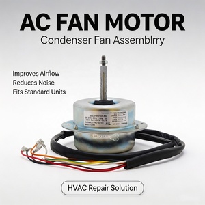 <span class=keywords><strong>Moteur</strong></span> de ventilateur extérieur <span class=keywords><strong>pour</strong></span> <span class=keywords><strong>climatiseur</strong></span> GAL075H61225-K02 75W 220-240V en cuivre pur, <span class=keywords><strong>moteur</strong></span> de remplacement <span class=keywords><strong>pour</strong></span> soufflerie de condenseur CVC - Product Image 1