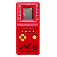 Console de jeu portable classique blocs russes jeu rétro Puzzle brique construction Portable Console de jeu boîte cadeau drôle