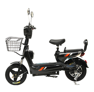 Bicicleta Eléctrica Retro de 14 Pulgadas sin Escobillas con 3 Velocidades, Motor de 350w y Asistencia al Pedaleo para un Transporte Ecológico - Product Image 5
