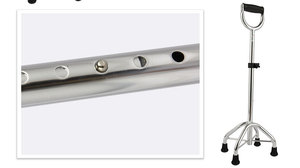 Muleta RAFU RF1402A - Cuerpo de Aluminio (Ánodo T1.2/Pintura), Mango de TPR con Patrón en S, Mango de Aluminio en Forma de U, Certificación CE - Product Image 5
