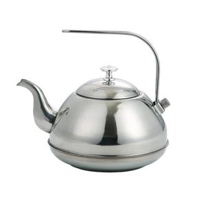 Stainless Steel Teapot With Filter Gold And Silver Restaurant Hotel Use Heat Resistant - Product Image 3