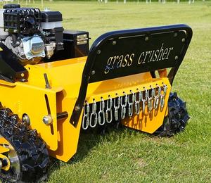 Tondeuse à gazon électrique sans fil entièrement automatique télécommandée pour jardin ferme et pelouse déchiqueteuse rotative pour gazon - Product Image 3