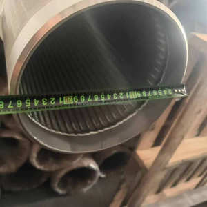 Filtre <span class=keywords><strong>Johnson</strong></span> en acier inoxydable soudé à fil coudé pour le contrôle du sable dans les puits d'eau et d'huile - Product Image 5