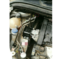 Collier de serrage de tuyau de climatisation pour Peugeot 307 308 408 Citroën C3 C4 Triumph OEM 1608682680