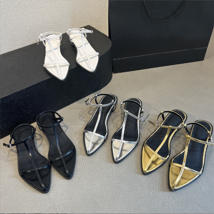 Caligas 2025 New Design Chunky Heel Sandals Women's Fashion