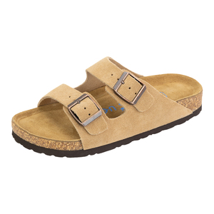 Mules de luxe de créateur, soutien de la voûte plantaire de haute qualité, amorti, antidérapantes, en cuir véritable souple, toutes saisons, personnalisables - Product Image 1