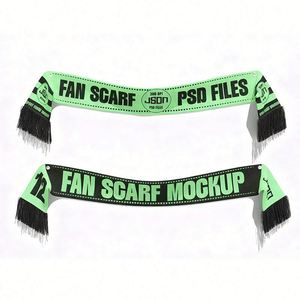 Bufanda de Fanático con Diseño Personalizado, Impresión de Logotipo Personalizado para el Evento de Fútbol 2026 en Norteamérica, Regalo Promocional, Venta al Por Mayor - Product Image 6