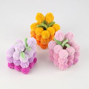 ชุดปลูกต้นไม้รูปดอกทิวลิปทำมือ DIY สำหรับเด็ก วัสดุโพลีเอสเตอร์ ตกแต่งสวนขนาดเล็ก สไตล์โมเดิร์น สินค้าขายดีปี 2026 ผลิตภัณฑ์ใหม่ - Product Image 1
