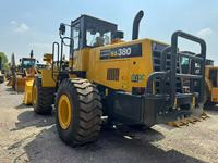 Chargeur Komatsu Wa380 d'occasion de haute qualité chargeur japonais chargeur sur pneus avant avec composant moteur central bas prix en stock