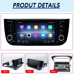 LELV Linux pour <span class=keywords><strong>Fiat</strong></span> Linea <span class=keywords><strong>Punto</strong></span> <span class=keywords><strong>Evo</strong></span> 2012-2015 Sportback Tableau de bord IPS Lecteur multimédia autoradio sans fil Carplay Android Auto - Product Image 6