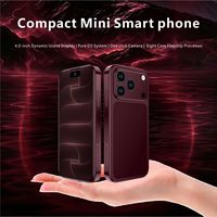 Nouveau Téléphone Android Débloqué 18Promax Mini 2026, 16 Go + 1 To, Écran OLED, Processeur Deca-Core, Double SIM, Double Veille, Téléphone Portable Économique avec Écran HD
