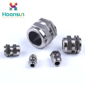 Electrical cable size and gland size price list ss cable glands brass metal ip68 waterproof stainless steel cable gland