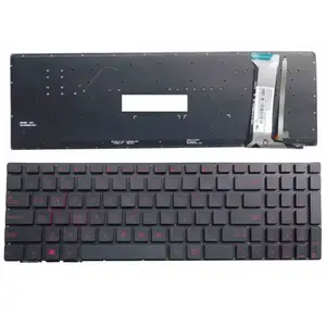 Keyboard tata letak Laptop bahasa Inggris pengganti Notebook untuk ASUS GL552 US GL552J GL552JX GL552V GL552VL GL552VW N552VW Keyboard Laptop