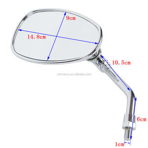 XF-451Chrome espejos para Honda <span class=keywords><strong>Magna</strong></span> rebelde sombra VT750 VT1100 400 - Product Image 3