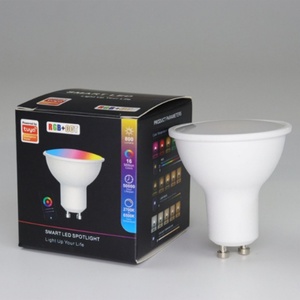 Tuya WiFi Smart <b>Spotlight</b> GU10 5W Rgbcw Dimming and Color Matching - Product Image 2