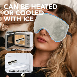 <span class=keywords><strong>Masque</strong></span> pour les yeux en gel de silicone chauffé au micro-ondes, nouvelle conception, soulagement de la fatigue <span class=keywords><strong>oculaire</strong></span>, doux, thermique, relaxant, pour dormir - Product Image 3