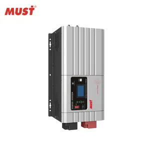 반드시 1KW 저주파 인버터 시스템 순수 사인파 AC 230V 그리드 DC 48V 배터리 오프 그리드 인버터 60A 충전 전류