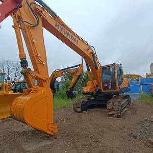 Excavateurs d'occasion 22 tonnes HYUNDAI 220LC-9S Équipement d'occasion Machinerie lourde d'occasion d'excellente qualité - Product Image 3