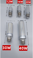 Ampoule LED blanche 3 couleurs changeantes, mini ventilateur à pales, 12W 40W, blanc chaud, AC85-265V, compatible pour usage résidentiel, disponible en rose