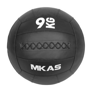 Balón Medicinal de Pared MKAS Personalizado de Alta Calidad con Carcasa de PVC Negro para Entrenamiento de Potencia, Balón Medicinal de Pared para Gimnasio de Competición de 2-12 kg - Product Image 6
