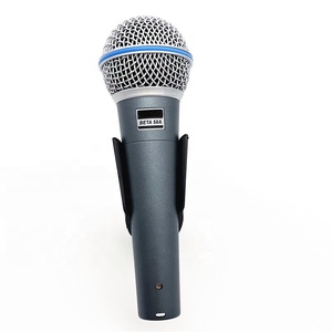 Microphone Beta58a de qualité supérieure, S M58, microphone dynamique cardioïde filaire professionnel pour chant, karaoké, scène, performance, <span class=keywords><strong>Shue</strong></span> - Product Image 4