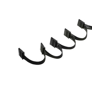 4 Pin To Sata 1 To 5 Connector <b>Cable</b> <b>Power</b> Cord <b>Computer</b> Use - Product Image 4