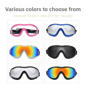 Nouveauté Lunettes de soleil HD coupe-vent pour chien avec protection UV pour animaux de compagnie Lunettes de soleil pour chien de taille moyenne et grande - Product Image 3