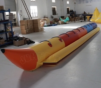 10 passagers Banana Boat Top Qualité Sports Nautiques Gonflable Tube Bateau Jet Ski Remorquable Gonflable Surf Bateau