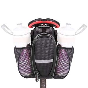 BSCI Factory Waterproof Rear Under Seat Bike Saddle Bag <b>Water</b> Bottle Bag Bike Seat <b>Pouch</b> - Product Image 4